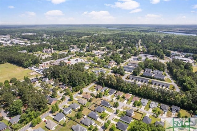 drone / aerial view
