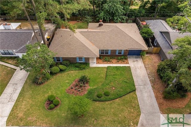 aerial view