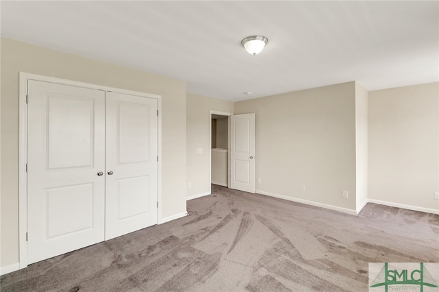 98 Westbourne Way, Savannah, GA 31407 - unfurnished bedroom with baseboards, carpet, and a closet