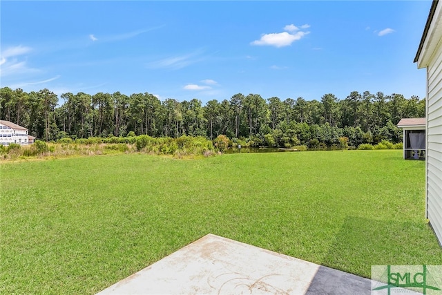 98 Westbourne Way, Savannah, GA 31407 - view of yard featuring a patio area