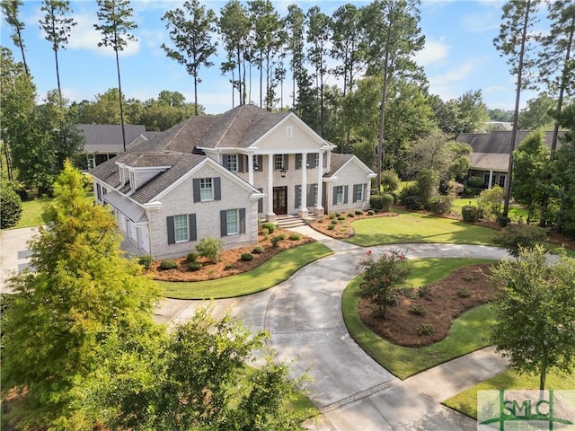 3 Cobham Draw Draw, Pooler, GA 31322 - view of front of home with a front lawn