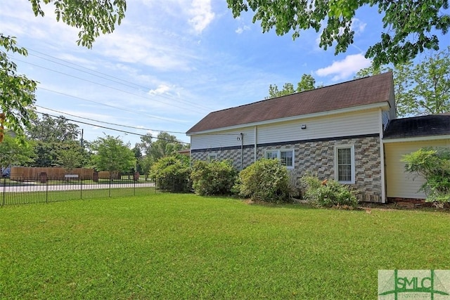 219 N College St, Pembroke, GA 31321 - view of yard with fence