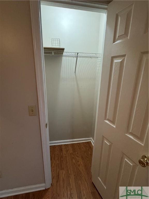 view of closet