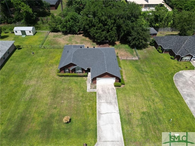 aerial view