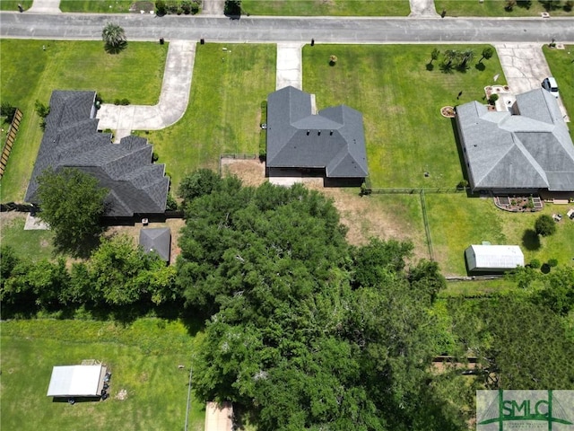 drone / aerial view