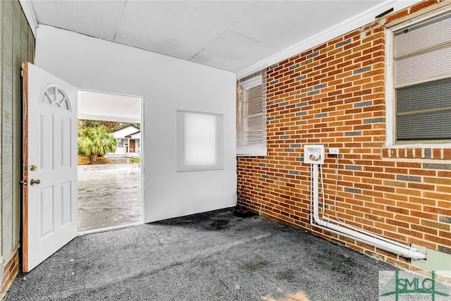 819 W 51st St, Savannah, GA 31405 - view of unfurnished sunroom