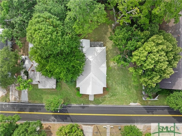 drone / aerial view