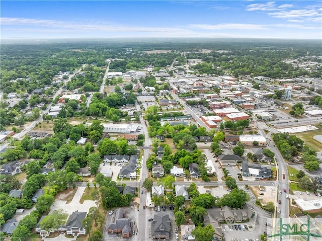 bird's eye view featuring a residential view