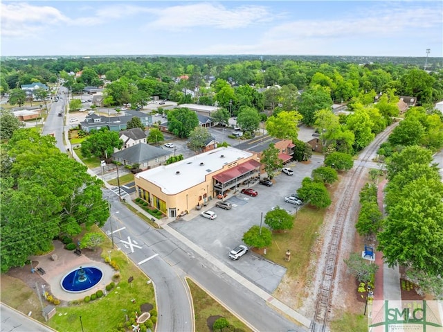 aerial view