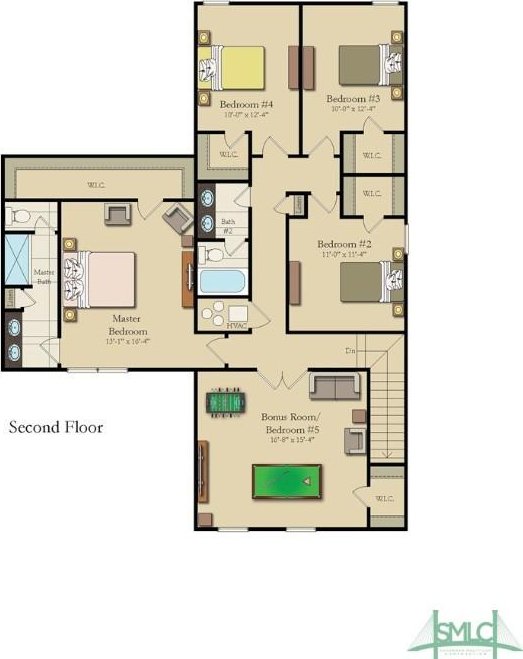 174 Orkney Rd, Savannah, GA 31407 - floor plan