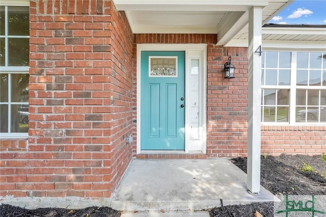 4 Tantallon Ct, Pooler, GA 31322 - entrance to property featuring brick siding