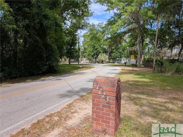 view of street