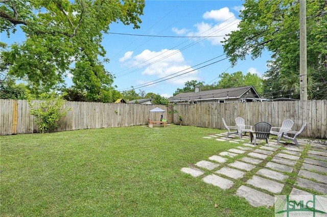view of yard