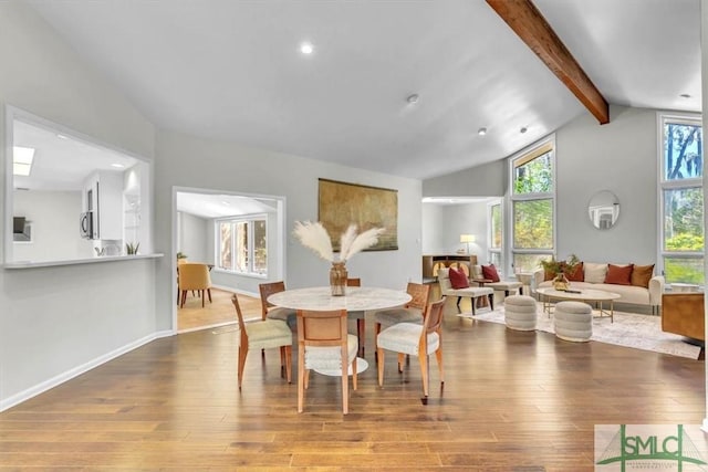 11 Fat Friars Retreat Retreat, Savannah, GA 31411 - dining room with hardwood / wood-style floors, recessed lighting, and baseboards