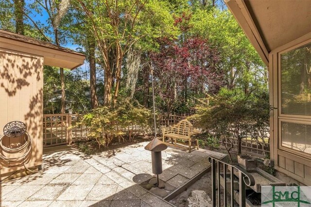 11 Fat Friars Retreat Retreat, Savannah, GA 31411 - view of patio