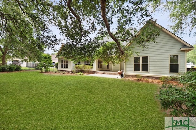 view of back of house