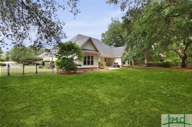 view of rear view of property