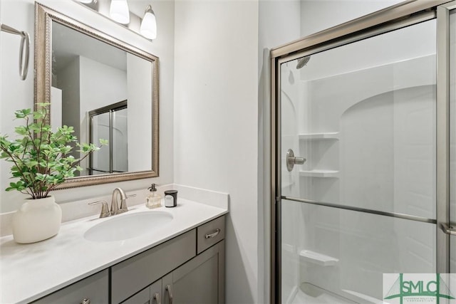 89 Evan Wade Ct NE, Ludowici, GA 31316 - full bathroom with a shower stall and vanity