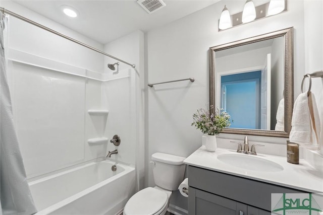89 Evan Wade Ct NE, Ludowici, GA 31316 - bathroom with toilet, vanity, and  shower combination