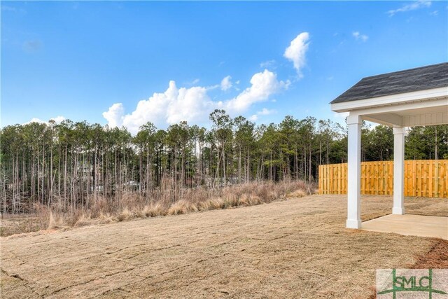 288 Timberlake Dr, Guyton, GA 31312 - view of yard featuring fence