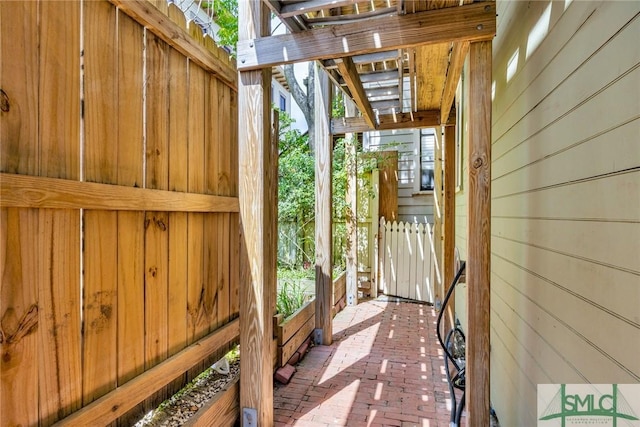 view of patio