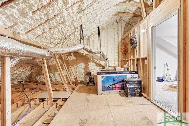 190 Blackjack Oak Dr E, Richmond Hill, GA 31324 - view of unfinished attic
