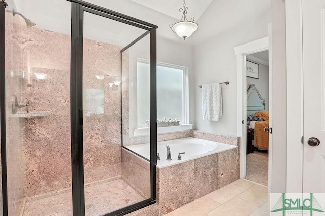 190 Blackjack Oak Dr E, Richmond Hill, GA 31324 - ensuite bathroom with tile patterned flooring, a stall shower, and a bath