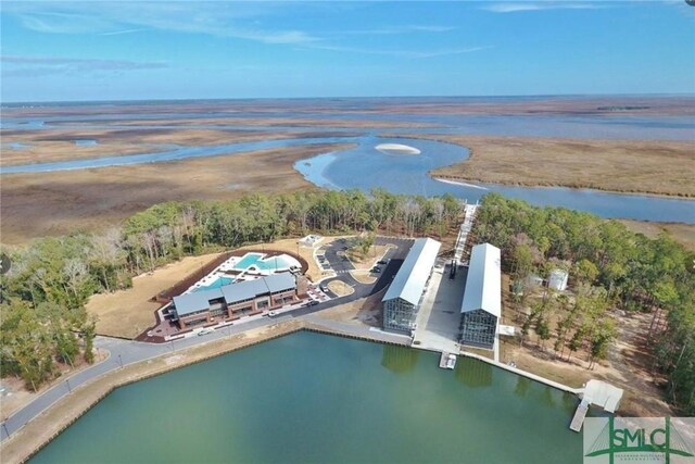 190 Blackjack Oak Dr E, Richmond Hill, GA 31324 - drone / aerial view of a nearby body of water