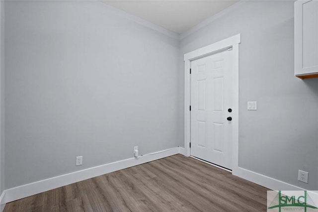 3205 Burroughs St, Savannah, GA 31405 - unfurnished room with wood finished floors and baseboards