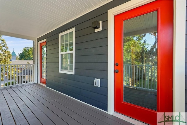 3205 Burroughs St, Savannah, GA 31405 - wooden terrace with a porch