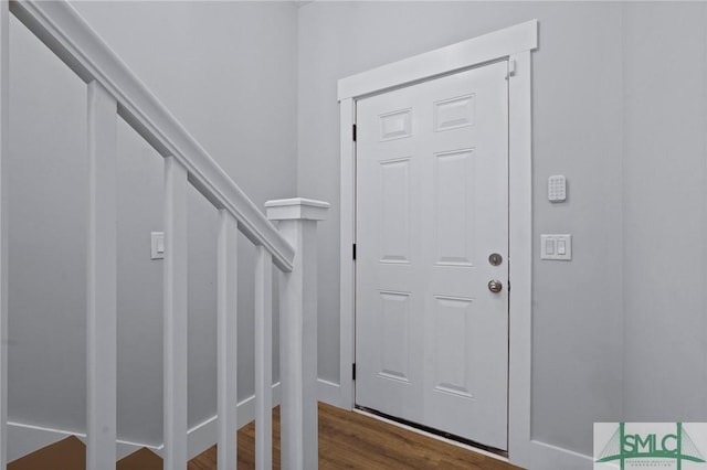 3205 Burroughs St, Savannah, GA 31405 - foyer with wood finished floors