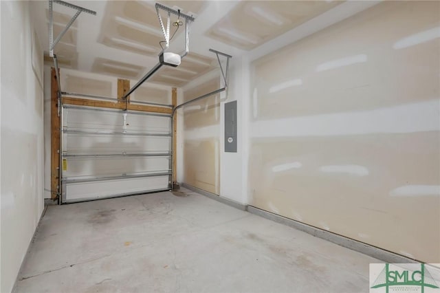 124 Benelli Dr, Pooler, GA 31322 - garage featuring a garage door opener and electric panel