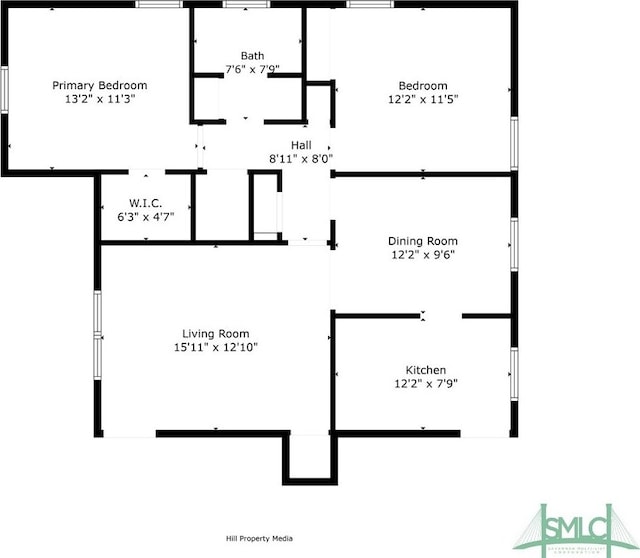 21 Berkley Pl, Savannah, GA 31405 - floor plan / room layout