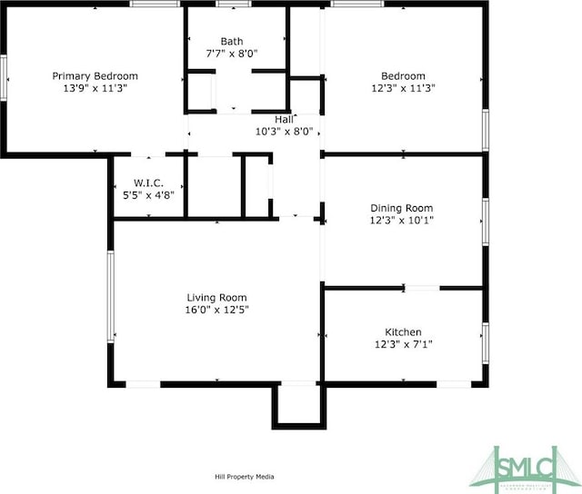 21 Berkley Pl, Savannah, GA 31405 - floor plan / room layout