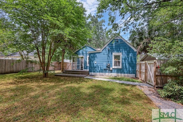 417 E 61st St, Savannah, GA 31405 - view of back of property