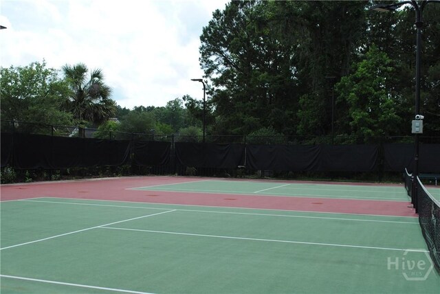 18 Enclave Cir, Savannah, GA 31419 - view of tennis court featuring community basketball court