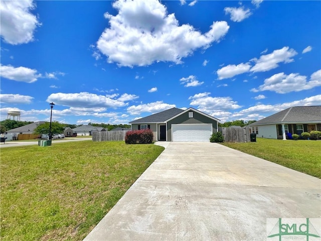 111 Auburn Cir, Glennville, GA 30427 - single story home featuring an attached garage and concrete driveway