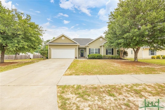 107 Christian Ct, Rincon, GA 31326 - view of front of property with an attached garage and concrete driveway