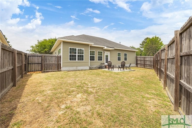 107 Christian Ct, Rincon, GA 31326 - rear view of house with a patio area