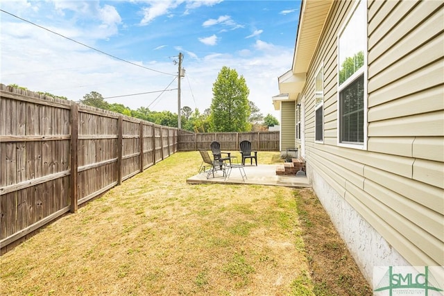 107 Christian Ct, Rincon, GA 31326 - view of yard with a patio
