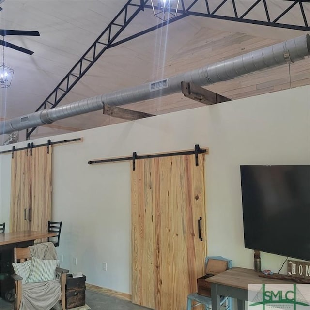 26 Cason Dr, Pembroke, GA 31321 - garage with ceiling fan