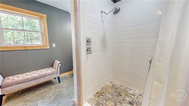 26 Cason Dr, Pembroke, GA 31321 - full bath featuring tiled shower and baseboards