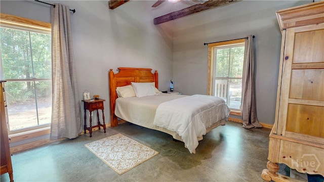 26 Cason Dr, Pembroke, GA 31321 - bedroom with beam ceiling and ceiling fan
