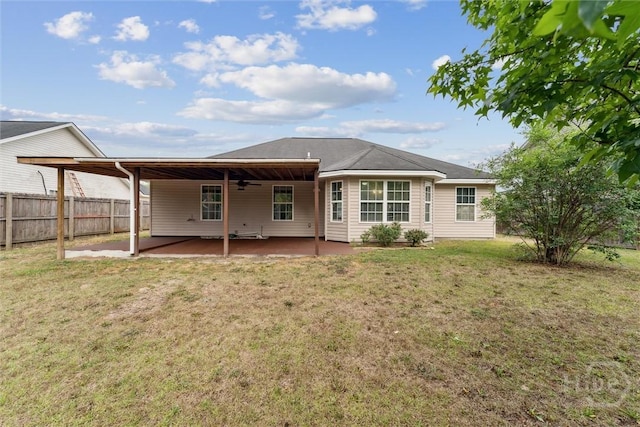 105 Mustang Dr, Guyton, GA 31312 - back of property with a patio