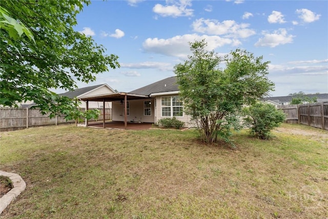 105 Mustang Dr, Guyton, GA 31312 - back of property featuring a patio