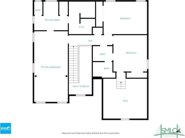 105 Crooked Wood Ln, Savannah, GA 31406 - floor plan / room layout