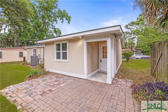 108 Gilliam Ave, Savannah, GA 31406 - view of outbuilding featuring central AC unit