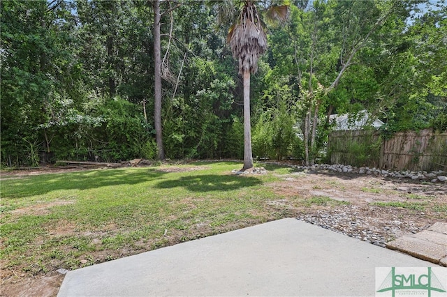 57 Cut Off Way, Richmond Hill, GA 31324 - view of yard with a patio