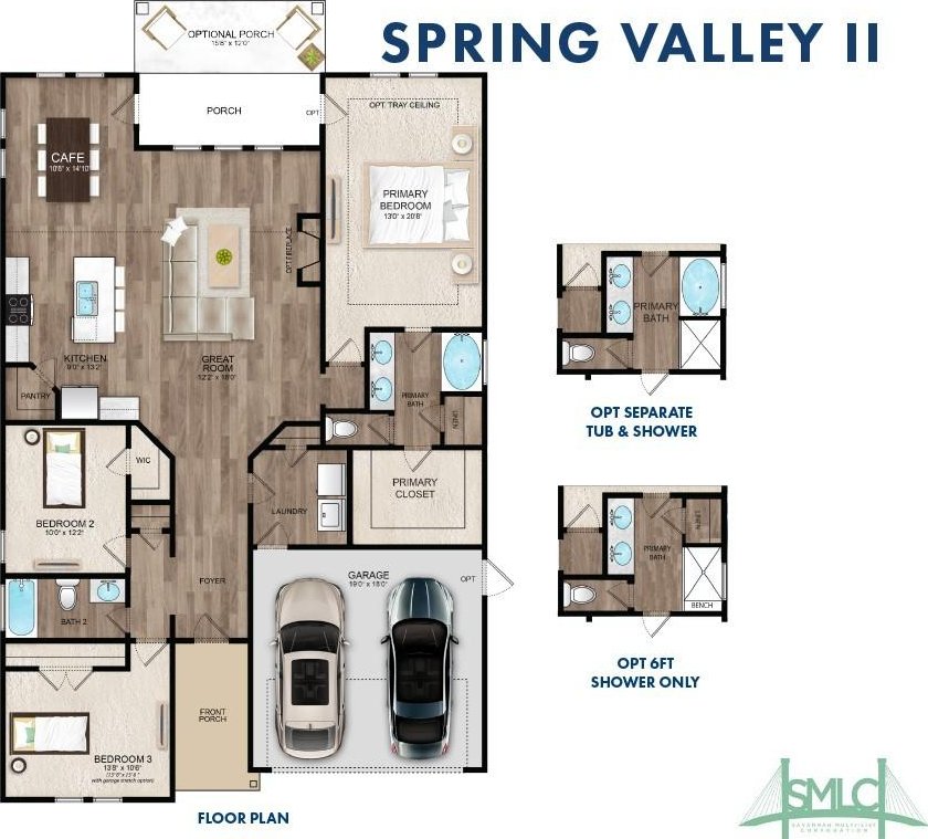 194 Brookline Dr, Savannah, GA 31407 - floor plan / room layout