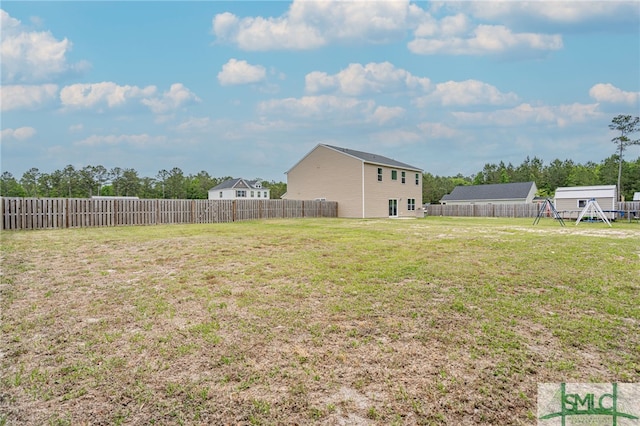 128 Greenbriar Dr, Guyton, GA 31312 - view of yard featuring a playground